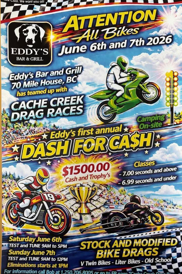 Eddy's Dash for Cash – Cache Creek Drag Races